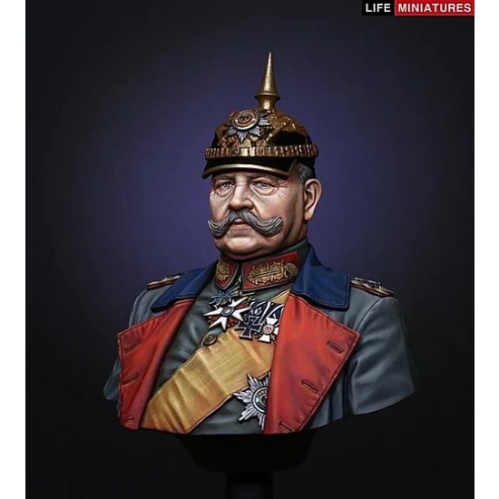 1/10 Paul von Hindenburg Resin Bust 1/10 Paul von Hindenburg Resin Bust