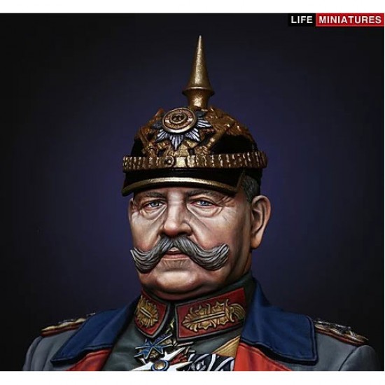 1/10 Paul von Hindenburg Resin Bust 1/10 Paul von Hindenburg Resin Bust