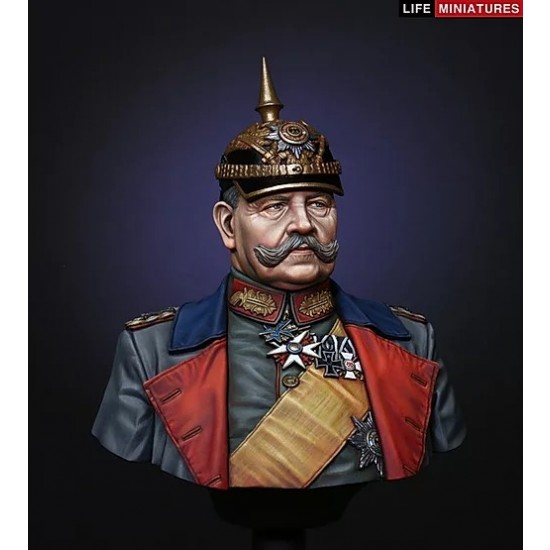 1/10 Paul von Hindenburg Resin Bust 1/10 Paul von Hindenburg Resin Bust