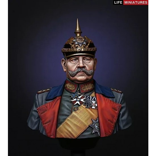 1/10 Paul von Hindenburg Resin Bust 1/10 Paul von Hindenburg Resin Bust