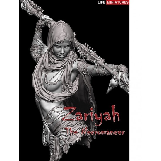 1/12 Zariyah The Necromancer Resin Bust Figure 1/12 Zariyah The Necromancer Resin Bust Figure
