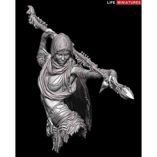 1/12 Zariyah The Necromancer Resin Bust Figure 1/12 Zariyah The Necromancer Resin Bust Figure