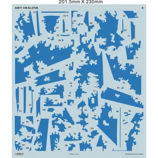 1/48 Ukrainian Air Force Su-27UB Digital Camouflage [Limited Edition]