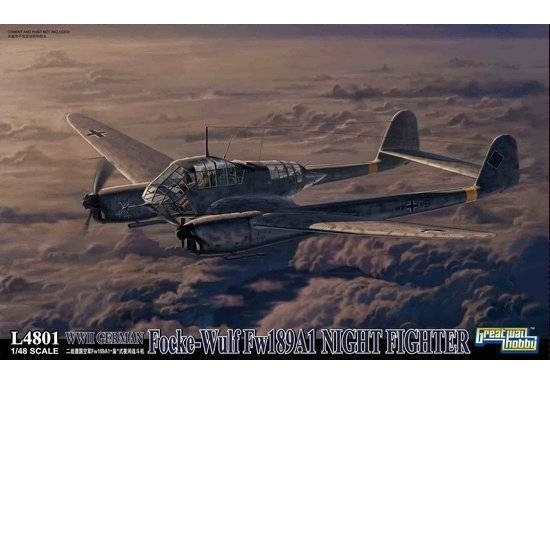 1/48 WWII German Focke-Wulf Fw 189A-1 Night Fighter 1/48 WWII German Focke-Wulf Fw 189A-1 Night Fighter