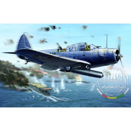 1/48 WWII US Navy Douglas TBD-1 Devastator Midway 1942 1/48 WWII US Navy Douglas TBD-1 Devastator Midway 1942