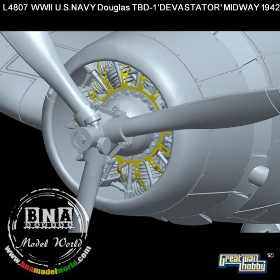 1/48 WWII US Navy Douglas TBD-1 Devastator Midway 1942 1/48 WWII US Navy Douglas TBD-1 Devastator Midway 1942