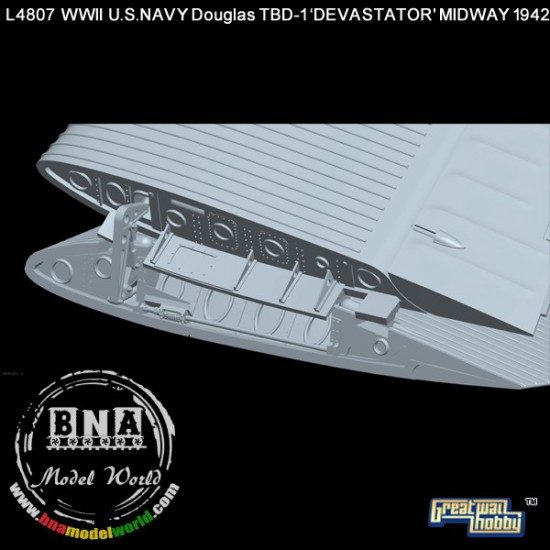 1/48 WWII US Navy Douglas TBD-1 Devastator Midway 1942 1/48 WWII US Navy Douglas TBD-1 Devastator Midway 1942