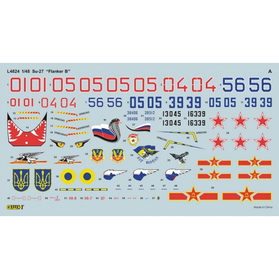 1/48 Sukhoi Su-27 Flanker B Heavy Fighter 1/48 Sukhoi Su-27 Flanker B Heavy Fighter