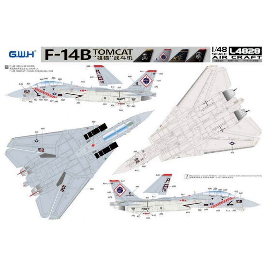 1/48 US Navy F-14B Tomcat 1/48 US Navy F-14B Tomcat