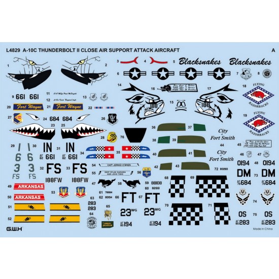 1/48 US AF Fairchild Republic A-10C Thunderbolt II 1/48 US AF Fairchild Republic A-10C Thunderbolt II