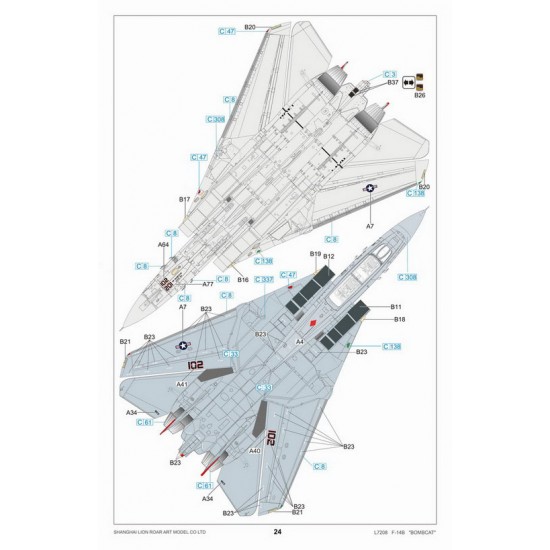 1/72 Grumman F-14B Bombcat 1/72 Grumman F-14B Bombcat