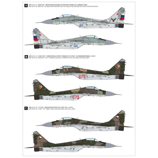 1/72 Mikoyan MiG-29 9-12 Late Type Fulcrum-A 9-12
