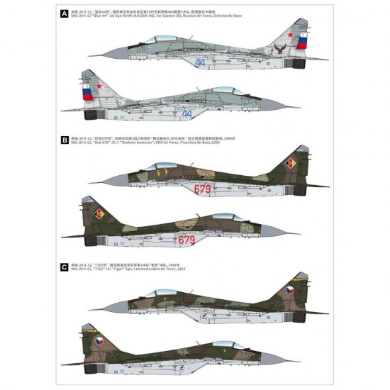 1/72 Mikoyan MiG-29 9-12 Late Type Fulcrum-A 9-12 1/72 Mikoyan MiG-29 9-12 Late Type Fulcrum-A 9-12