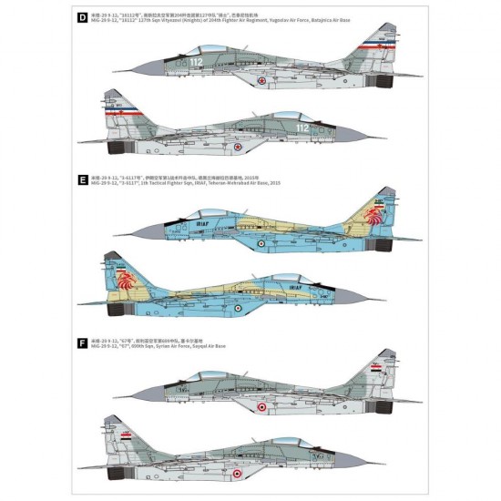 1/72 Mikoyan MiG-29 9-12 Late Type Fulcrum-A 9-12