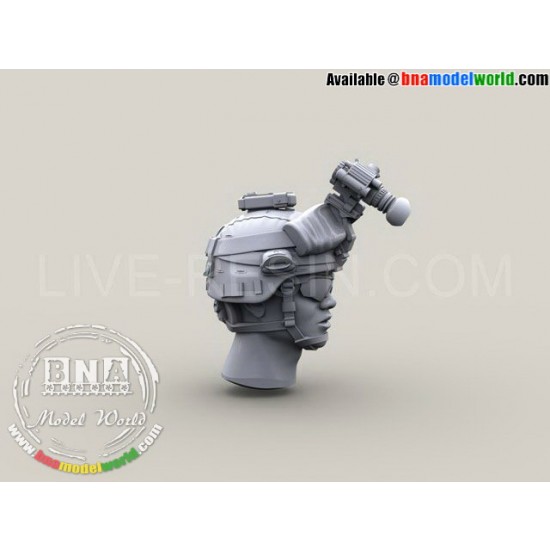1/35 US Army NVG PVS 14 Monocular with Mounts 1/35 US Army NVG PVS 14 Monocular with Mounts