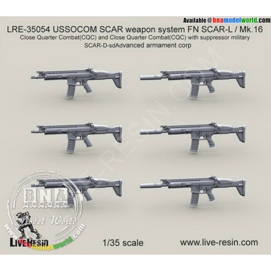 1/35 USSOCOM SCAR Weapon System FN SCAR-L/Mk.16 Vol.1