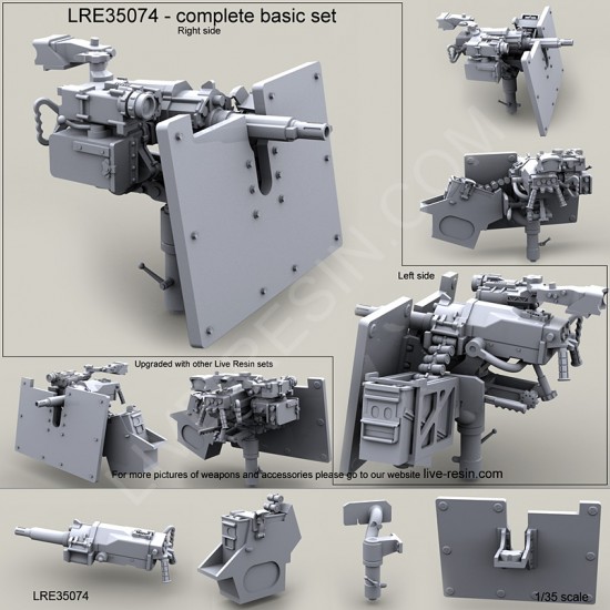 1/35 Mk47 Adv.Lightweight Grenade Launcher Striker40 on Vinghog ICSW Mount&Cute SAG Shield 1/35 Mk47 Adv.Lightweight Grenade Launcher Striker40 on Vinghog ICSW Mount&Cute SAG Shield