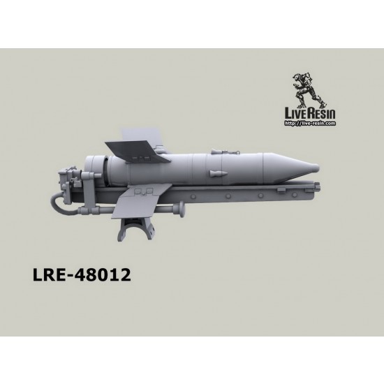 1/48 Antitank Malutka Missile, Mi-8 Pilon Mount (4pcs) 1/48 Antitank Malutka Missile, Mi-8 Pilon Mount (4pcs)