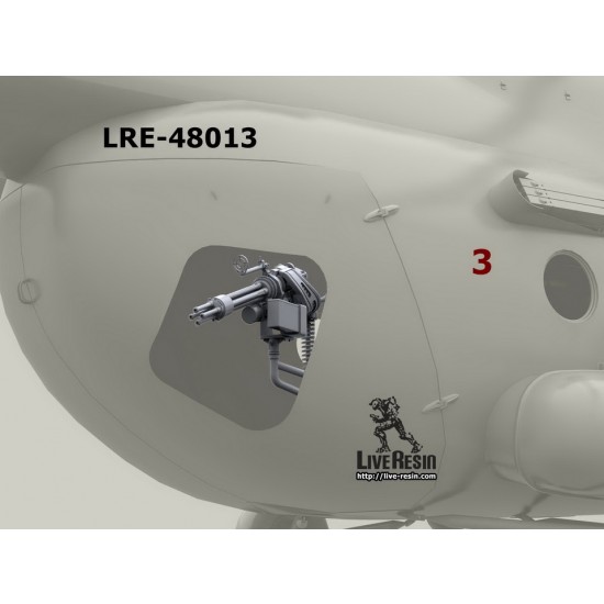 1/48 Alternative Universe Weapons for Mi-8 Helicopter - GShS Machinrguns 1/48 Alternative Universe Weapons for Mi-8 Helicopter - GShS Machinrguns
