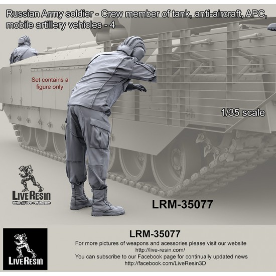 1/35 Russian Soldier - Crew Member of Anti-aircraft Missile System #2