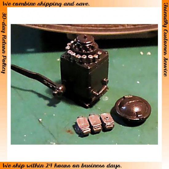 1/35 BR52 Locomotive Upgrade Set for Trumpeter/CMK kit 1/35 BR52 Locomotive Upgrade Set for Trumpeter/CMK kit