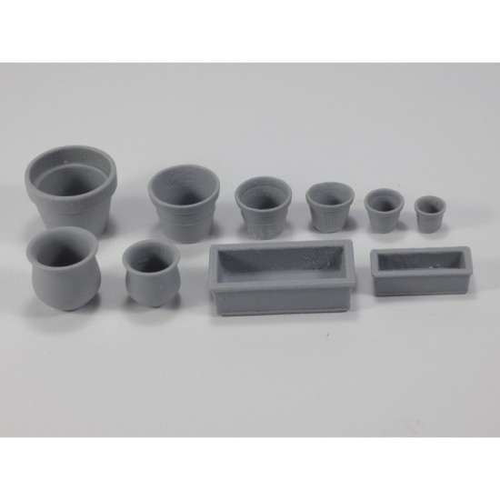1/35 Flowerpots (10pcs) 1/35 Flowerpots (10pcs)
