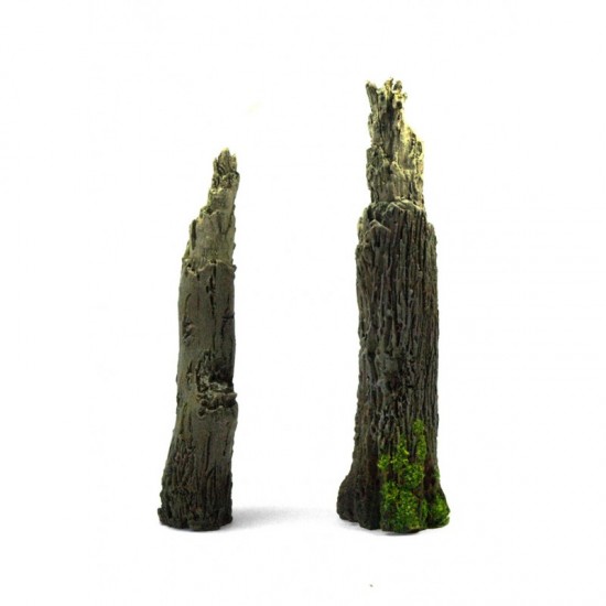 1/35 Tree Trunks (approx height 90mm, 70mm) 1/35 Tree Trunks (approx height 90mm, 70mm)