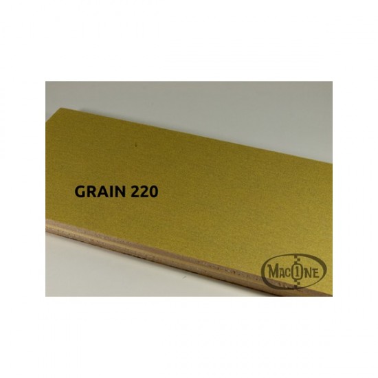 220 & 120 grain, 20x9.5cm MacOne Sanding Board for Resin Parts 
