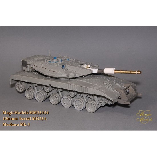 1/35 Merkava Mk.III 120mm Barrel MG251 Since 1951 1/35 Merkava Mk.III 120mm Barrel MG251 Since 1951