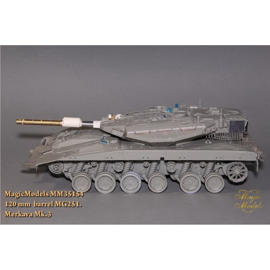 1/35 Merkava Mk.III 120mm Barrel MG251 Since 1951 1/35 Merkava Mk.III 120mm Barrel MG251 Since 1951