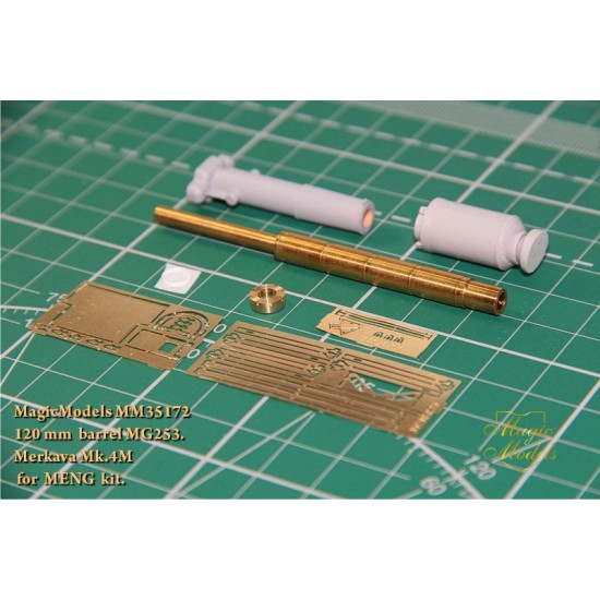1/35 Merkava Mk.IV M MG253 120mm Gun Barrel for Meng Models 1/35 Merkava Mk.IV M MG253 120mm Gun Barrel for Meng Models