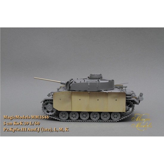 1/35 PzKpfw.III Ausf.J (late)/L/M/K 5cm KwK 39 L/60 Gun Barrel 1/35 PzKpfw.III Ausf.J (late)/L/M/K 5cm KwK 39 L/60 Gun Barrel