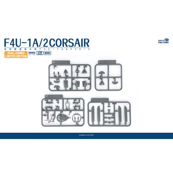 1/48 Vought F4U-1A/2 Corsair (Dual Combo) [Limited Edition]
