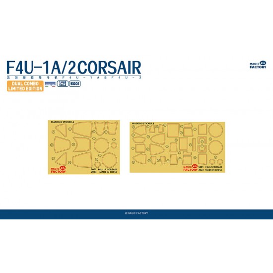 1/48 Vought F4U-1A/2 Corsair (Dual Combo) [Limited Edition]