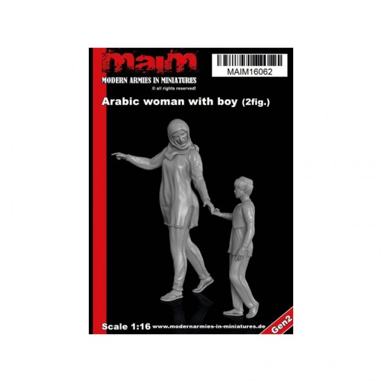 1/35 Arabic Woman + Boy 1/35 Arabic Woman + Boy