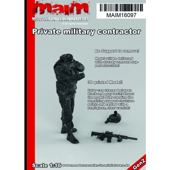1/16 Private Military Contractor
