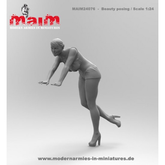 1/24 Car Wash Girl Posing Vol.2 (1 figure,3D printed soft resin) 1/24 Car Wash Girl Posing Vol.2 (1 figure,3D printed soft resin)