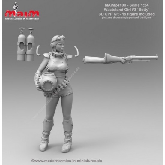 1/24 Wasteland Girl #3 - Betty 1/24 Wasteland Girl #3 - Betty