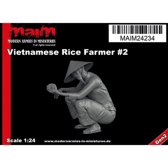 1/24 Vietnamese Rice Farmer #2