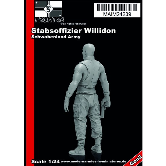 1/24 Schwabenland Army Stabsoffizier Willidon [Front46]