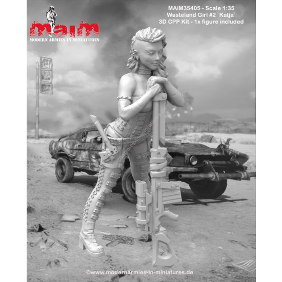 1/35 Wasteland Girl Vol.2 - Katja 1/35 Wasteland Girl Vol.2 - Katja