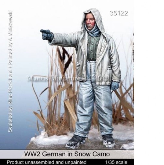 1/35 WWII German in Snow Camo 1/35 WWII German in Snow Camo