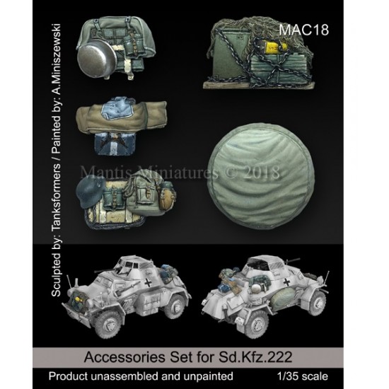 1/35 Sdkfz.222 Accessories Set