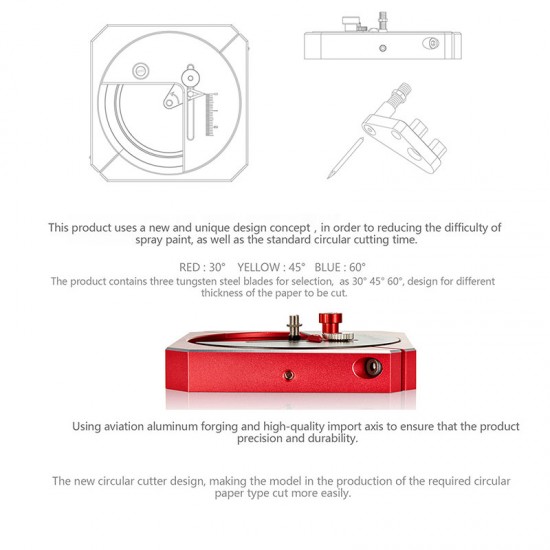 Stepless Adjustment Circular Cutter Stepless Adjustment Circular Cutter