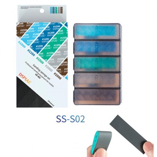 Sanding Sponge Set #1000 #1200 #1500 #2000 #2500 (30pcs) Sanding Sponge Set #1000 #1200 #1500 #2000 #2500 (30pcs)