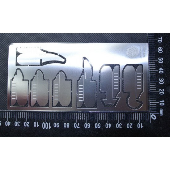 Photo-Etched Saw Set Type B w/Saw Handle (Saw Blade Thickness: 0.1mm) Photo-Etched Saw Set Type B w/Saw Handle (Saw Blade Thickness: 0.1mm)