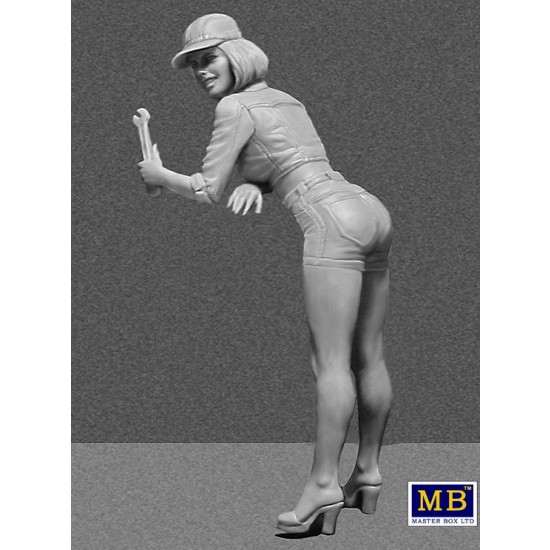 1/24 Pin-Up Series - A Short Stop kit No.2 (1 Female Figure) 1/24 Pin-Up Series - A Short Stop kit No.2 (1 Female Figure)