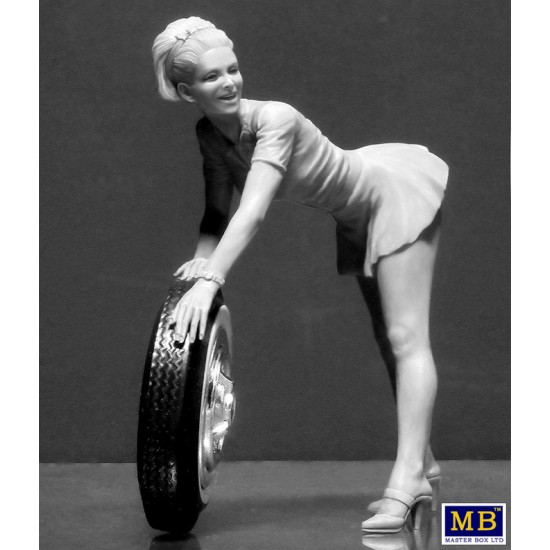 1/24 Pin-Up Series - A Short Stop kit No.3 (1 Female Figure) 1/24 Pin-Up Series - A Short Stop kit No.3 (1 Female Figure)