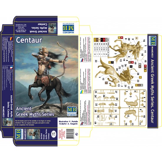 1/24 Ancient Greek Myths Series - Centaur (1 figure) 1/24 Ancient Greek Myths Series - Centaur (1 figure)