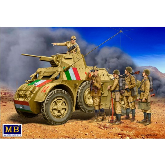 1/35 WWII Italian Military Men (5 Figures) 1/35 WWII Italian Military Men (5 Figures)